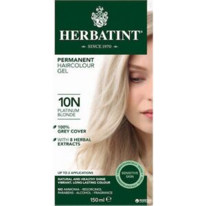HERBATINT ΜΟΝΙΜΗ ΒΑΦΗ ΤΖΕΛ 10N ΞΑΝΘΟ ΠΛΑΤΙΝΕ