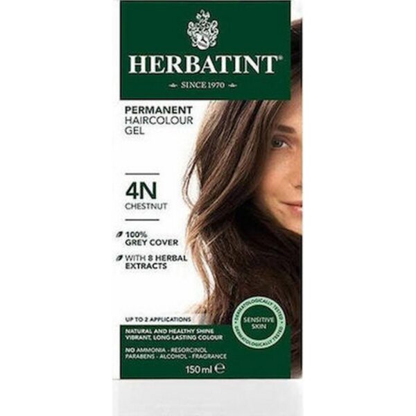 HERBATINT ΜΟΝΙΜΗ ΒΑΦΗ ΤΖΕΛ 4N ΚΑΣΤΑΝΟ