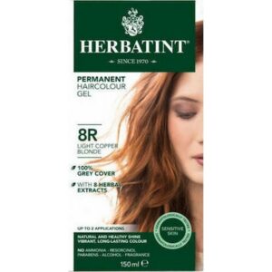 HERBATINT ΜΟΝΙΜΗ ΒΑΦΗ ΤΖΕΛ 8R ΞΑΝΘΟ ΑΝΟΙΧΤΟ ΧΑΛΚΙΝΟ