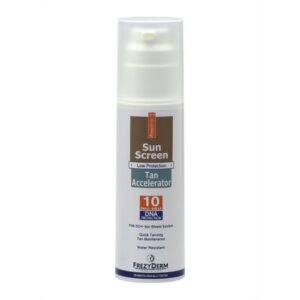 FREZYDERM SUN SCREEN TAN ACCELERATOR SPF 10 ΑΝΤΗΛΙΑΚΟ ΓΙΑ ΓΡΗΓΟΡΟ ΜΑΥΡΙΣΜΑ 150ml