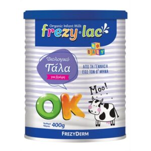 FREZYDERM FREZYLAC OK ΒΙΟΛΟΓΙΚΟ ΓΑΛΑ ΣΕ ΣΚΟΝΗ ΕΩΣ ΤΟΝ 6ο ΜΗΝΑ 400gr