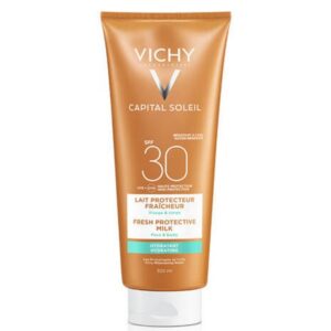 VICHY CAPITAL SOLEIL FRESH PROTECTIVE MILK ΑΝΤΗΛΙΑΚΟ ΓΑΛΑΚΤΩΜΑ ΠΡΟΣΩΠΟΥ & ΣΩΜΑΤΟΣ SPF30 300ml