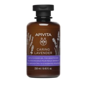 APIVITA CARING LAVENDER ΑΠΑΛΟ ΑΦΡΟΛΟΥΤΡΟ ΓΙΑ ΕΥΑΙΣΘΗΤΕΣ ΕΠΙΔΕΡΜΙΔΕΣ 250ml