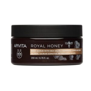 APIVITA ROYAL HONEY SCRUB ΣΩΜΑΤΟΣ ΜΕ ΘΑΛΑΣΣΙΑ ΑΛΑΤΑ 200ml