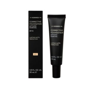 KORRES ACTIVATED CHARCOAL CORRECTIVE FOUNDATION ACF1 30ml