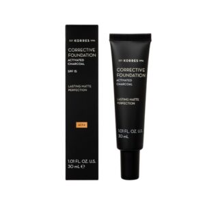 KORRES ACTIVATED CHARCOAL CORRECTIVE FOUNDATION ACF4 30ml