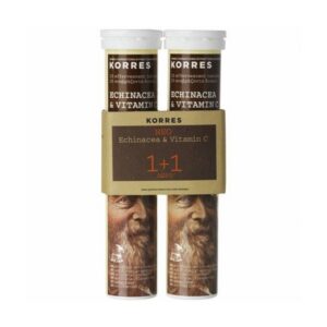 KORRES ΣΥΜΠΛΗΡΩΜΑ ΔΙΑΤΡΟΦΗΣ ECHINACEA & ΒΙΤΑΜΙΝΗ C 1+1