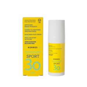 KORRES ΚΙΤΡΟ ΑΝΤΗΛΙΑΚΗ ΚΡΕΜΑ ΠΡΟΣΩΠΟΥ SPORT SPF30 50ml