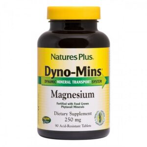 NATURES PLUS DYNO-MINS MAGNESIUM 250mg