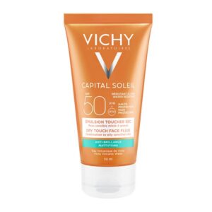 VICHY CAPITAL SOLEIL ΑΝΤΗΛΙΑΚΗ ΚΡΕΜΑ ΠΡΟΣΩΠΟΥ ΜΕ ΜΑΤ ΑΠΟΤΕΛΕΣΜΑ SPF50 50ml