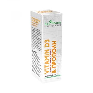 APIPHARM ΒΙΤΑΜΙΝΗ D3 2000iu & ΠΡΟΠΟΛΗ 50ml