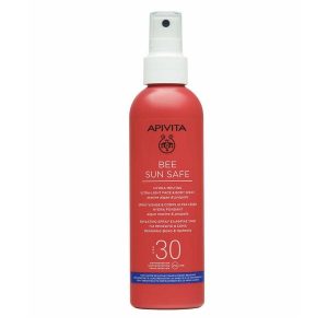 APIVITA BEE SUN SAFE ΕΝΥΔΑΤΙΚΟ ULTRA LIGHT SPRAY ΓΙΑ ΠΡΟΣΩΠΟ & ΣΩΜΑ SPF30 200ml