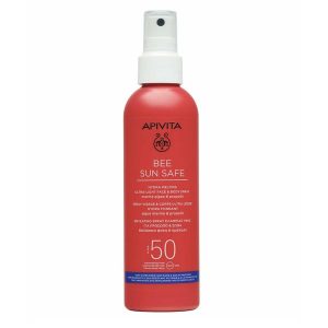 APIVITA BEE SUN SAFE ΕΝΥΔΑΤΙΚΟ ULTRA LIGHT SPRAY ΓΙΑ ΠΡΟΣΩΠΟ & ΣΩΜΑ SPF50 200ml