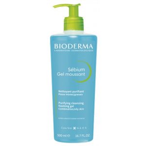 BIODERMA SEBIUM GEL MOUSSANT ΤΖΕΛ ΚΑΘΑΡΙΣΜΟΥ ΠΡΟΣΩΠΟΥ/ΣΩΜΑΤΟΣ 500ml
