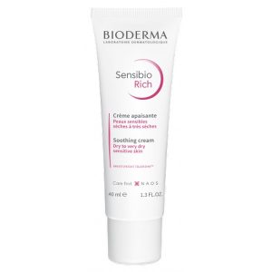 BIODERMA SENSIBIO RICH ΚΑΤΑΠΡΑΥΝΤΙΚΗ ΚΡΕΜΑ ΓΙΑ ΞΗΡΟ ΔΕΡΜΑ 40ml