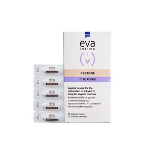 INTERMED EVA INTIMA RESTORE OVULES ΚΟΛΠΙΚΑ ΥΠΟΘΕΤΑ 10τμχ