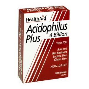 HEALTH AID ACIDOPHILUS PLUS 30caps