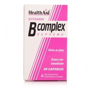 HEALTH AID VITAMIN B COMPLEX SUPREME 30caps
