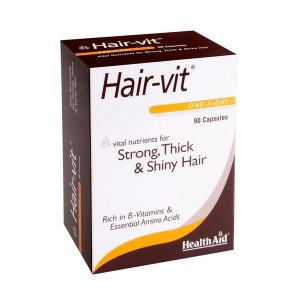 HEALTH AID HAIR-VIT 90caps