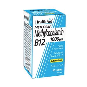 HEALTH AID METCOBIN B12 1000μg 60tabs