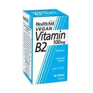 HEALTH AID VITAMIN B2 100mg 60tabs