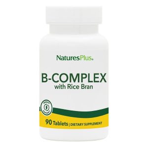 NATURES PLUS B-COMPLEX ΜΕ RICE BRAN 90tabs