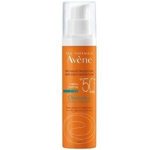 AVENE CLEANANCE SOLAIRE ΑΝΤΗΛΙΑΚΟ ΠΡΟΣΩΠΟΥ ΓΙΑ ΑΚΜΗ SPF50+ 50ml