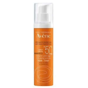 AVENE SOLAIRE ANTI-AGE ΑΝΤΗΛΙΑΚΟ ΠΡΟΣΩΠΟΥ ΜΕ ΧΡΩΜΑ SPF50+ 50ml