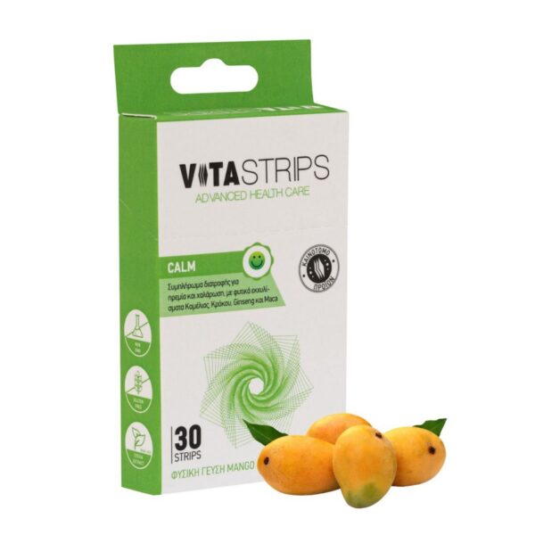 VITASTRIPS CALM 30 STRIPS ΓΕΥΣΗ MANGO