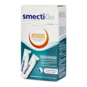 SmectiGo Αντιδιαρροϊκό 12 Φακελίσκοι